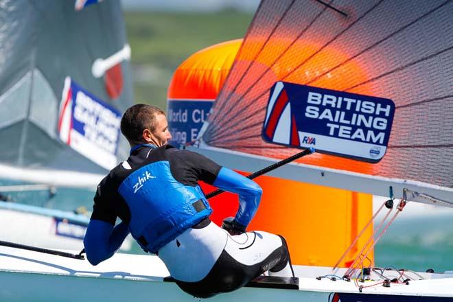 Giles Scott, Finn - 2014 Sail for Gold Regatta, day 4 ©  Paul Wyeth / RYA http://www.rya.org.uk